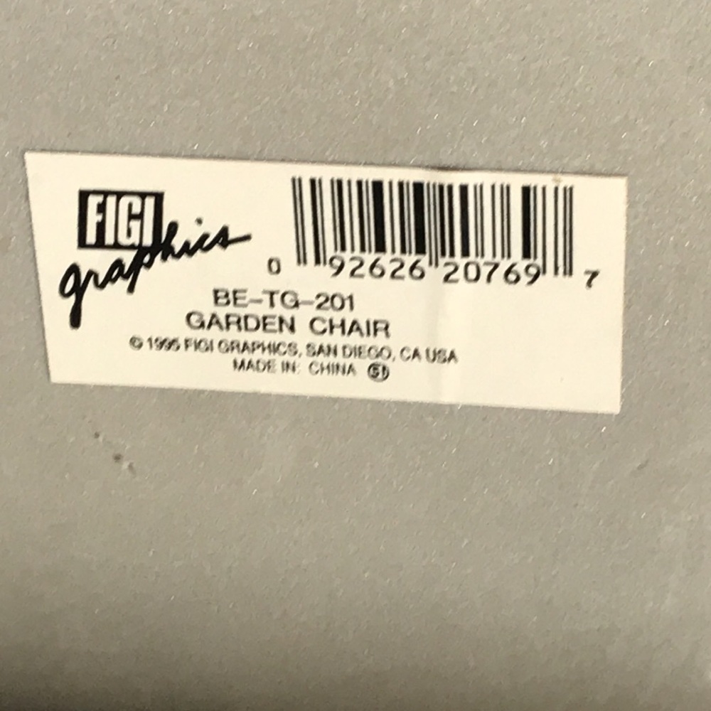 Garden Chair Figi Graphics - Picture 13 of 14